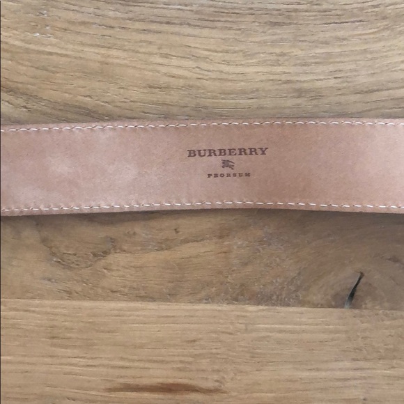 Burberry Prorsum light brown leather belt - Picture 7 of 7